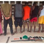 Delta Police Arrest Seven Suspected Cultists, Recover Double Barrel Gun and Other Weapons