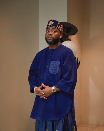 Davido Just Put Royal Blue on Everyone’s Radar