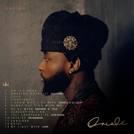 Davido Unveils Oriadé Tracklist with Black Sherif, Aya Nakamura, and Leon Thomas