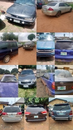 Niger Police Seize 82 Vehicles in Tinted Glass and Number Plate Crackdown, Drag Motorists to Court