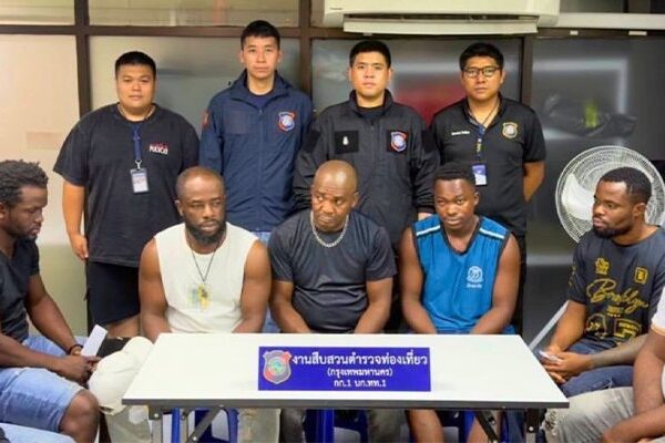 Six Nigerians, One Senegalese Arrested for Visa Overstay and Immigration Violations in Thailand
