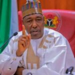 2027: Zulum Expresses Gratitude to Tinubu for Retaining Shettima as Vice President