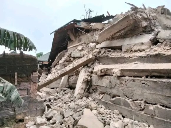 Two-Storey Building Collapses in Kano, One Person Feared Trapped
