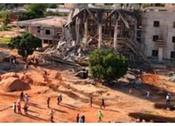 Assembly Complex Collapse in Gombe Kills One, Injures Seven