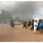 Bandit Attacks Spark Protest in Sokoto: Angry Residents Block Major Highway [VIDEO]