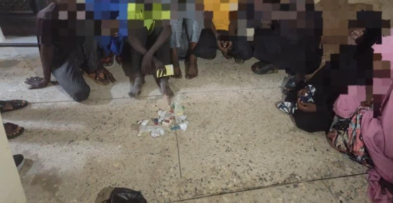 Police Raid Criminal Hotspots in Yobe, Arrest 63 Suspects, Recover Illicit Drugs