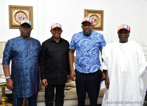 2027: Seriake Dickson Meets Peter Obi and Kwankwaso in Abuja Amid Political Alliances
