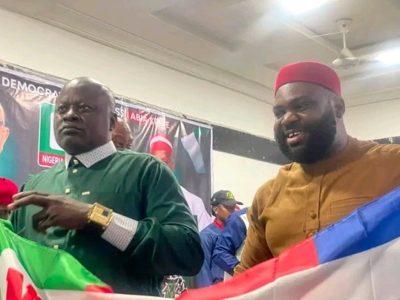 NDC Unveils Ogah as Abia Guber Candidate in 2027, Promises to Replicate Osun Template