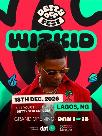 Wizkid Kicks Off Detty December Fest at Grand Opening Concert