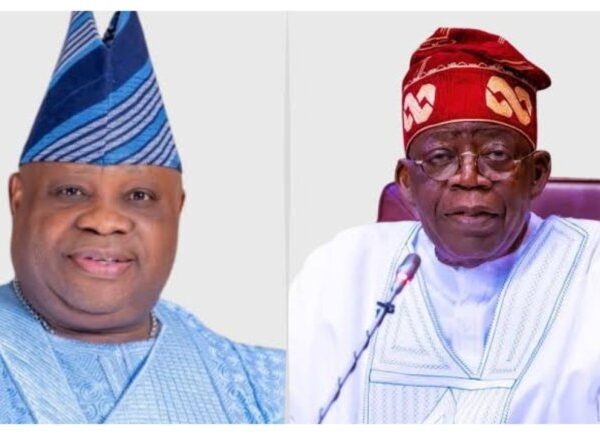 Tinubu Receives Adeleke at Aso Rock in High-Profile Meeting