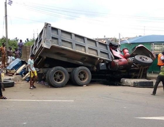 Truck Crushes Man to Death on Lagos-Ibadan Expressway: Fatal Accident Sparks Safety Concerns
