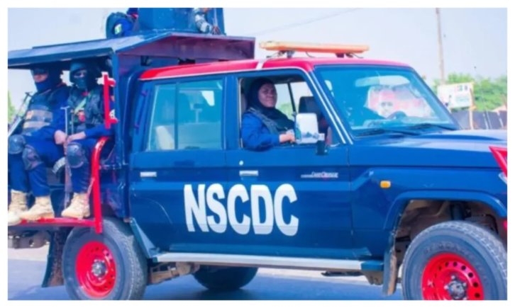 NSCDC Arrests Suspected Car Thieves and Robbers, Recovers Stolen Vehicles and AK-47 in Abuja