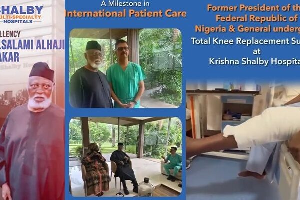 Indian Hospital Features Former Nigerian Leader Abdulsalami Abubakar in Knee Surgery Commercial