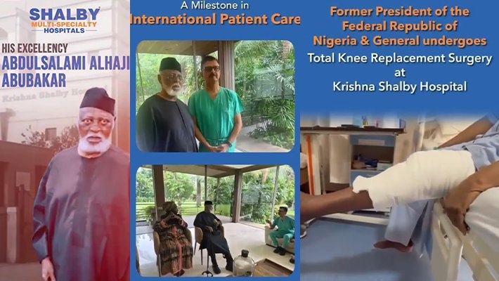 Indian Hospital Features Former Nigerian Leader Abdulsalami Abubakar in Knee Surgery Commercial
