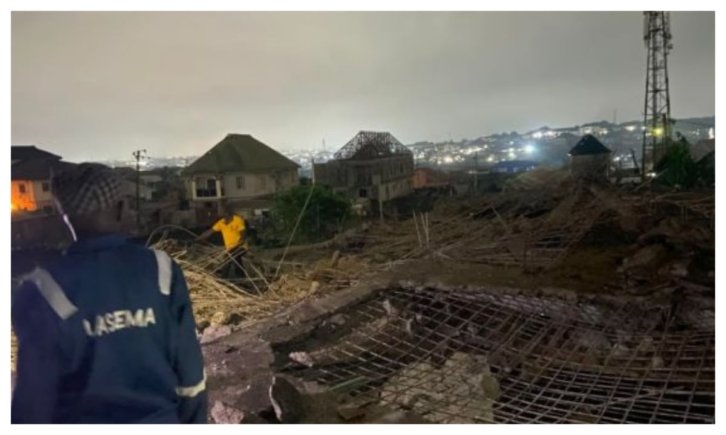 One Dead, Two Injured in Lagos Building Collapse During Demolition
