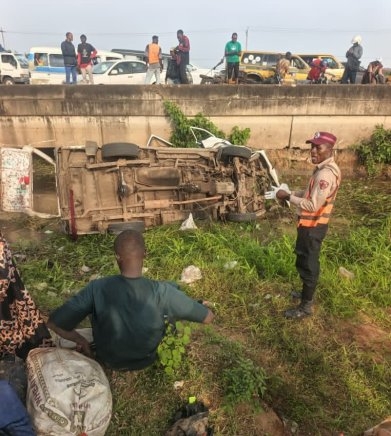 Three Passengers Die, 10 Injured in Ogun Multiple Vehicle Crash