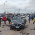 One Dies, Three Injured in Lexus Jeep Crash on Lagos Coastal Road