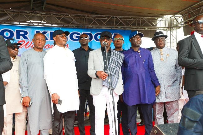 Wike Rallies Akpor Kingdom Support for Tinubu in 2027, Vows to Resign if President Loses FCT, Rivers