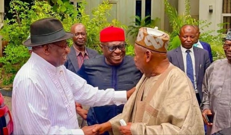 Jonathan and Ganduje Hold Meeting in Abuja Ahead of 2027 Political Landscape Shifts
