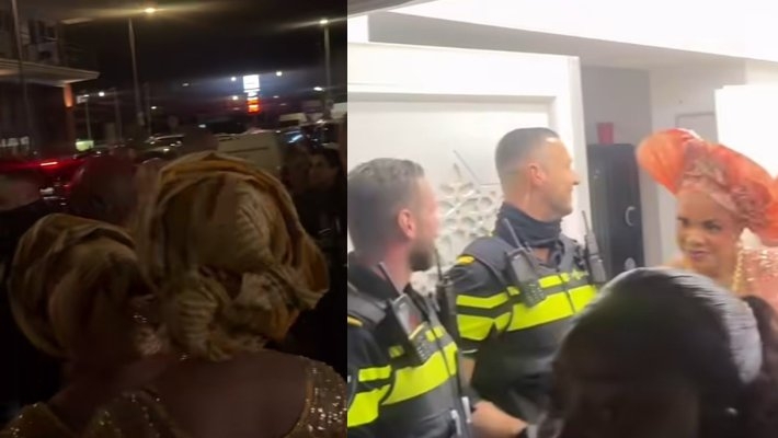 Police disrupt Nigerian wedding in Netherlands over alleged noise pollution